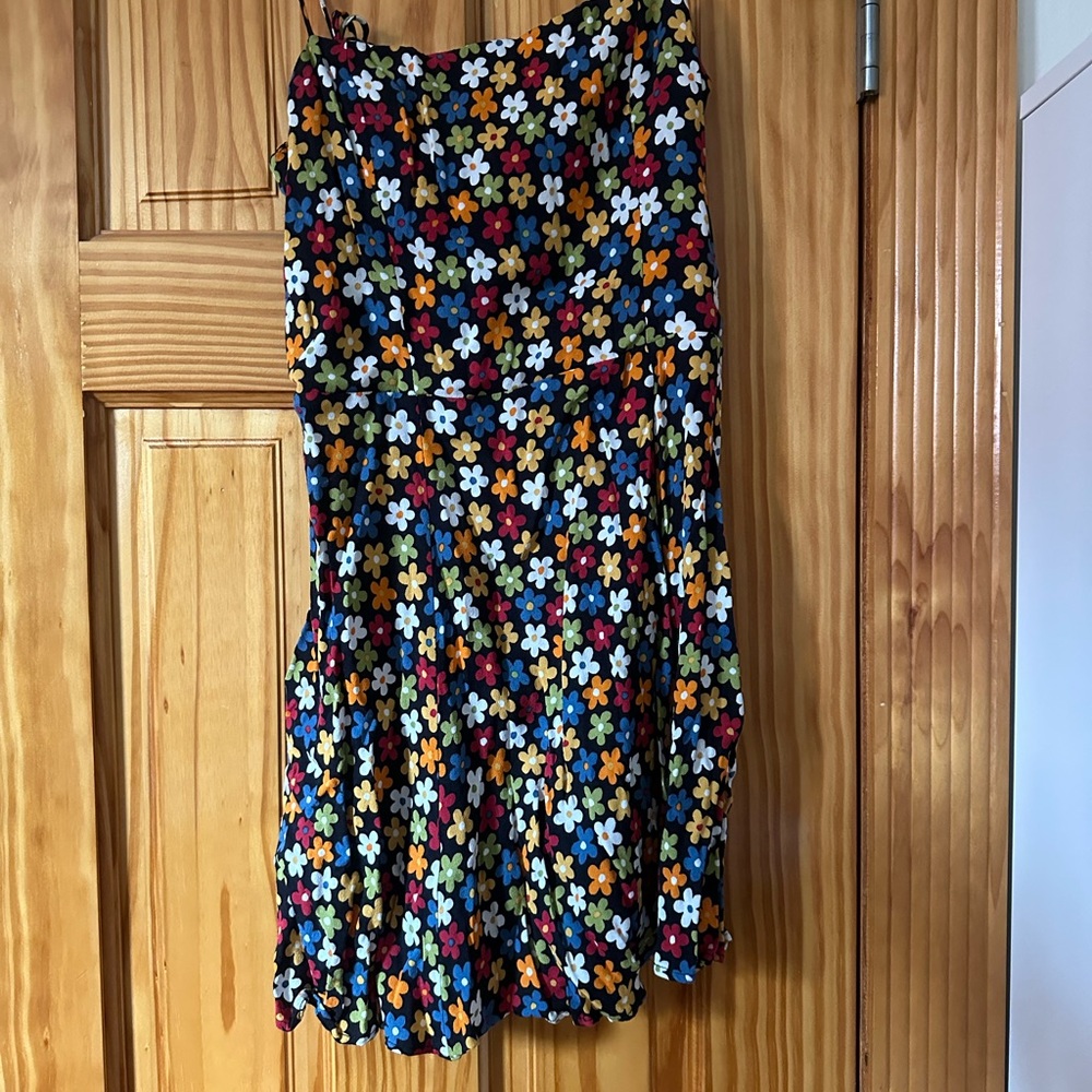 Reformation Flower Mini Dress